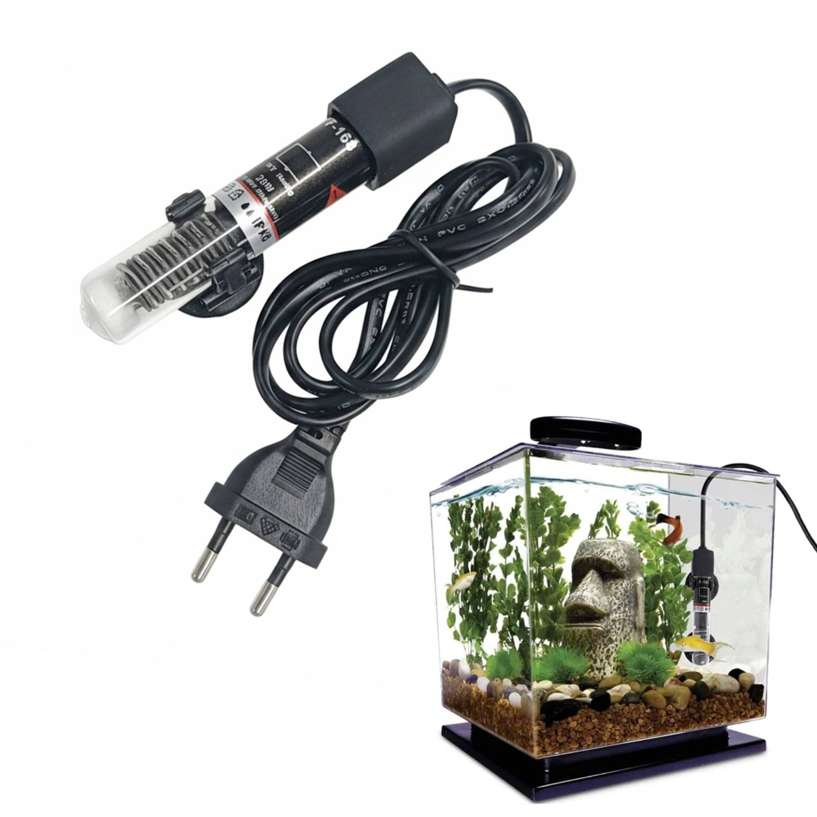 Fish Tank Heater - Mini Aquarium Heizung Tauch Aquarium Wasser