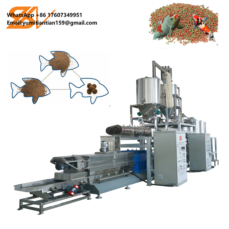 Fish Food - Automatische schwimmende sinkende Fischfuttermaschine für den