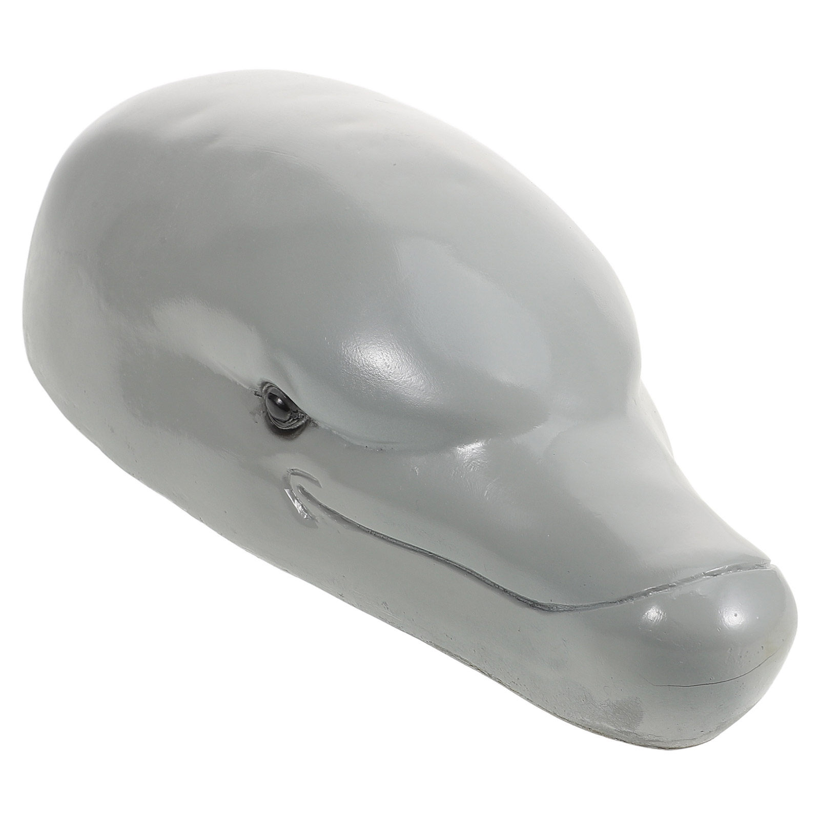 Aquarium Decor - Hochwertiges Delfin-Kopf-Ornament aus Harz für Aquarien,