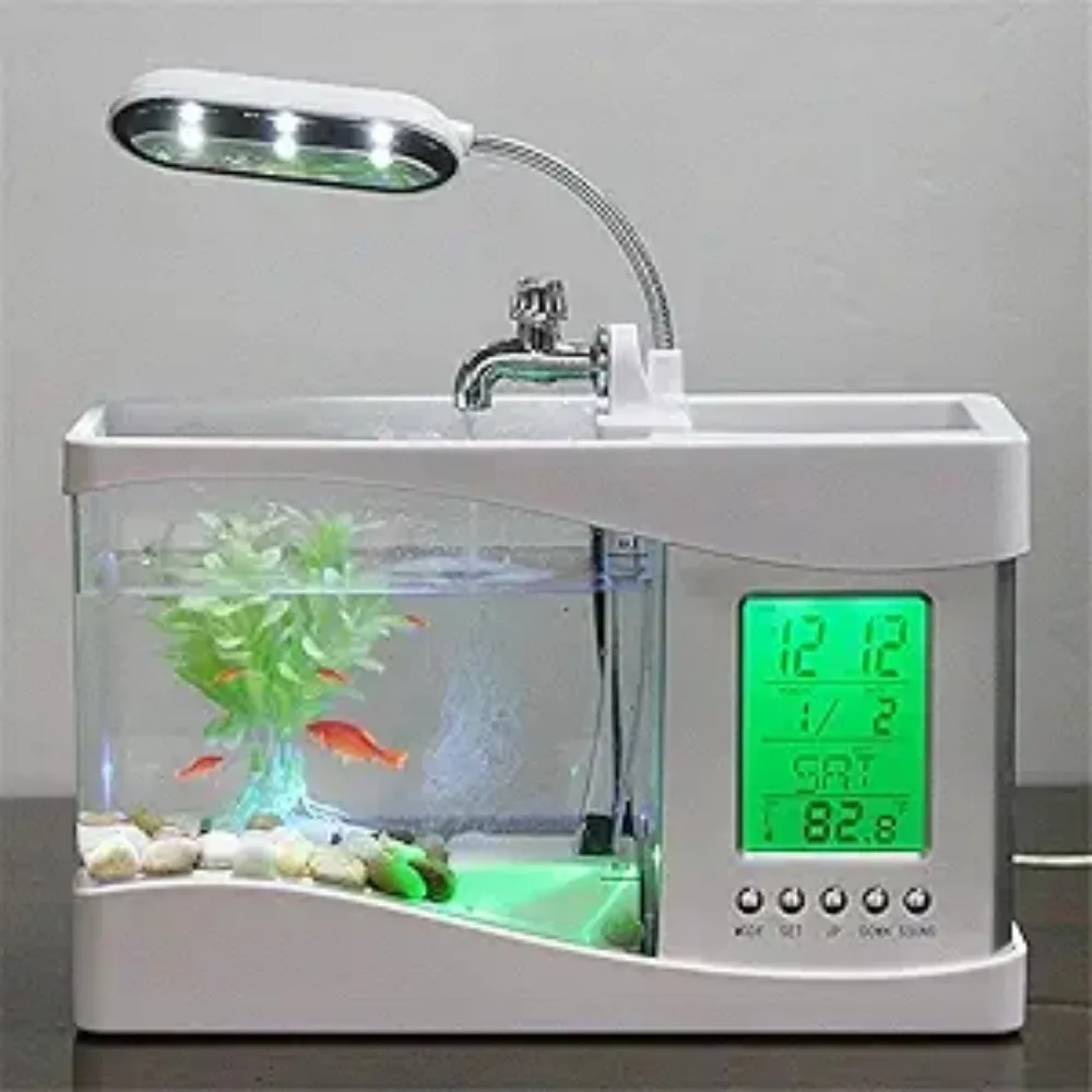 Aquarium Light - Aquarium Mini Fisch Tank mit Wasser