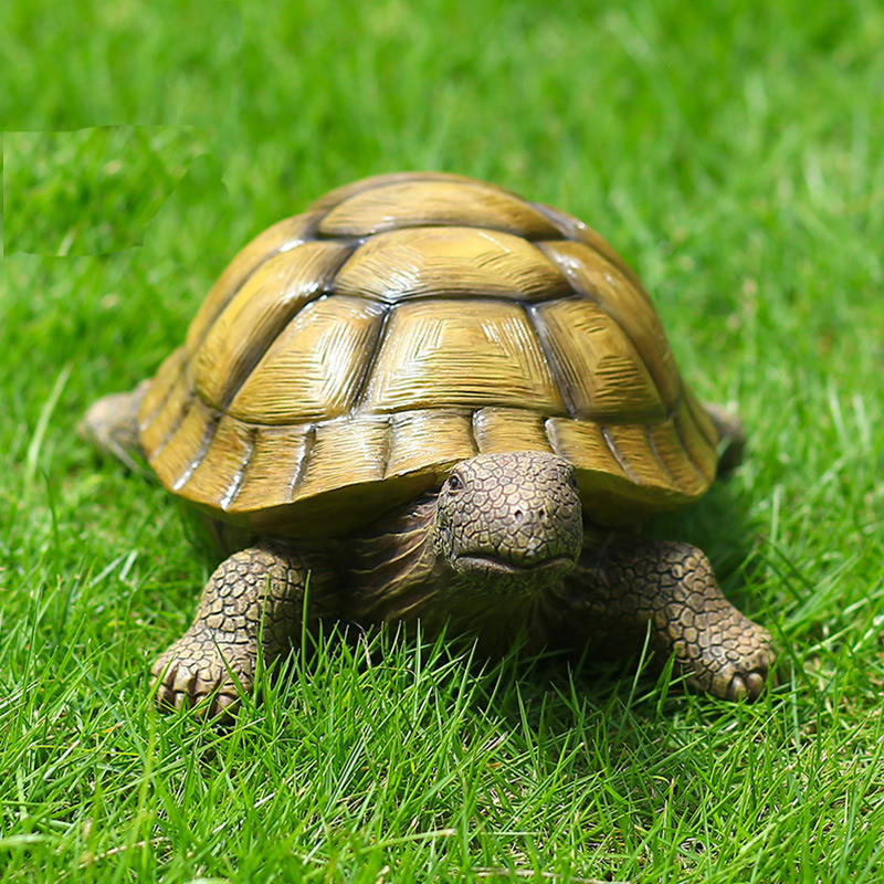 Fish Aquarium Home - Niedliche dekorative Schildkröte Harz Schildkröte im