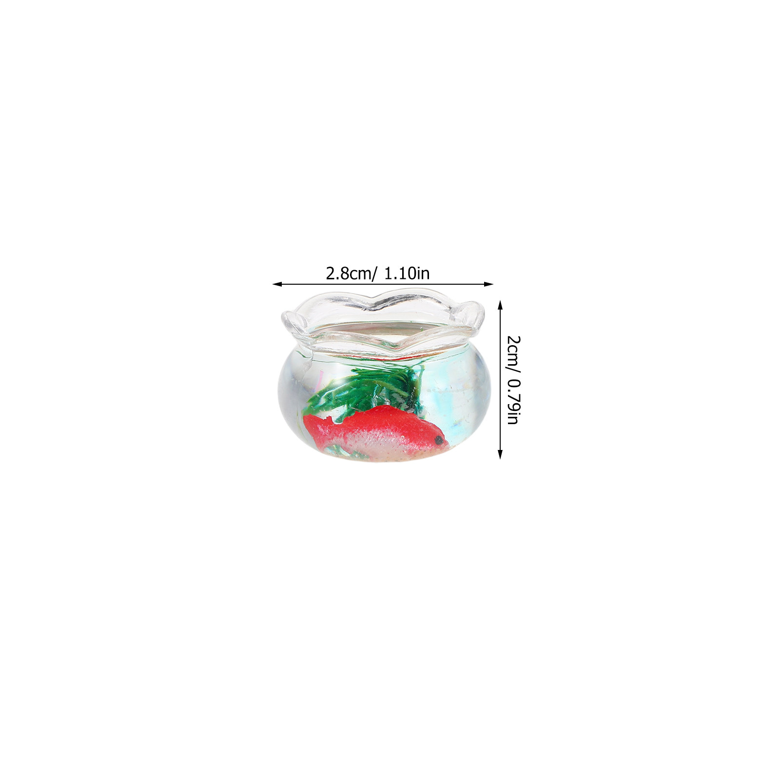 5 Stück Miniatur-Koi-Aquarium: – Aquarium Plants Bewertung und Preis